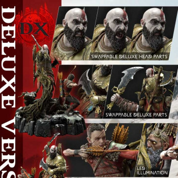 P1 UPMGOW-03DX GOW KRATOS & ATREUS, THE VALKYRIE ARMOR SET DX