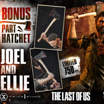 P1 UPMTLOU-03DXS The Last of Us Part I Joel & Ellie DX Bonus