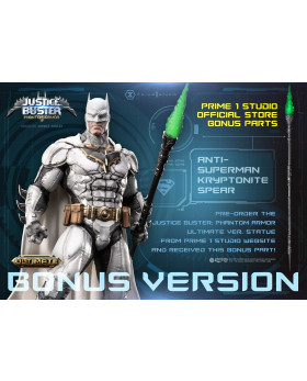 P1 Ultimate Museum Masterline Justice League (Comics) Justice Buster: Phantom Armor (Design By Josh Nizzi) Ultimate Bonus Version