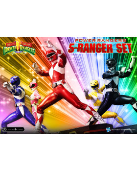 P1 PMPWR-01 Premium Masterline Mighty Morphin Power Rangers Power Rangers 5-Ranger Set