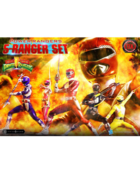 P1 PMPWR-01DX Premium Masterline Mighty Morphin Power Rangers Power Rangers 5-Ranger Set Deluxe Version