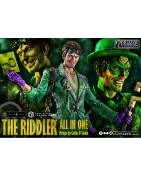 P1 REMDC-04DXS Real Elite Masterline Batman (Comics) The Riddler All In One (Design by Carlos D'Anda) DX Bonus Version