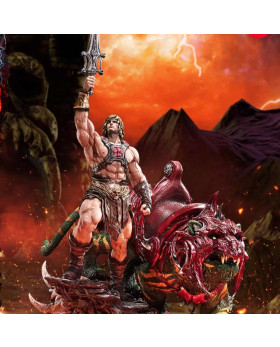 P1 REMMOU-01UT Masters of the Universe He-Man & Battle Cat ULT