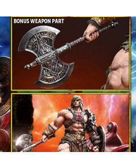 P1 REMMOU-01UTS Masters of the Universe He-Man & Battle Cat ULT Bonus