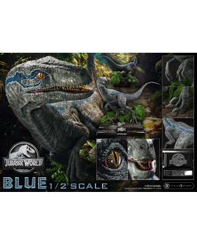 P1 LMCJWF-07 Legacy Museum Collection Jurassic World: Fallen Kingdom (Film) Blue 1/2 Scale 