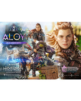 P1 REMHFW-01DX Real Elite Masterline Horizon Forbidden West Aloy Carja Shadow Outfit Deluxe Version