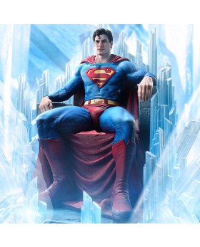 P1 TLCDC-08 Superman Fortress of Solitude on Throne by Dell’Otto
