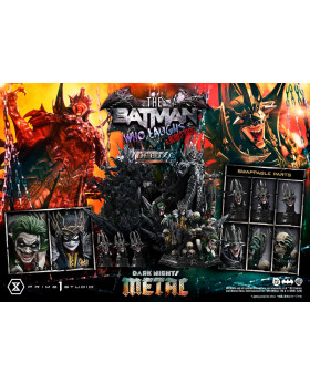 P1 MMDCMT-15DX Museum Masterline Dark Nights: Death Metal The Batman Who Laughs & Robin King Deluxe Version