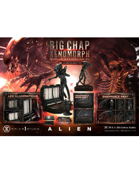 P1 MMXLAL-03DX Museum Masterline XL Alien (Film) Big Chap Xenomorph Close Up Shot Ver. Deluxe Version