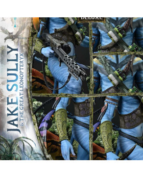 P1 REMAVTR-01DX Avatar Jake Sully & The Great Leonopteryx Avatar DX