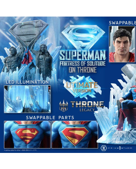 P1 TLCDC-08UT Superman Fortress of Solitude on Throne by Dell’Otto) ULT