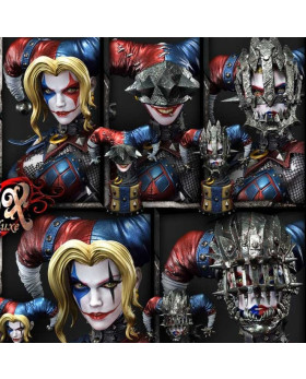 P1 MMDCMT-13DX Dark Nights Metal Harley Quinn Who Laughs DX