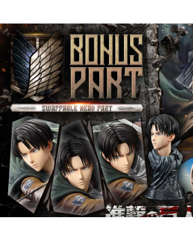 P1 UPMAOT-02S Attack On Titan Levi versus Beast Titan Bonus