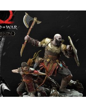 P1 UPMGOW-03 GOW KRATOS & ATREUS THE VALKYRIE ARMOR SET