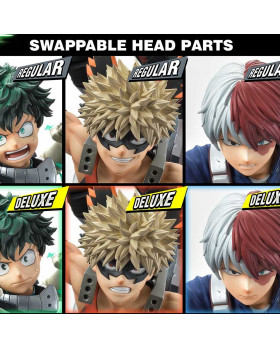 P1 UPMMHA-01DX MHA MIDORIYA, BAKUGO & TODOROKI DX